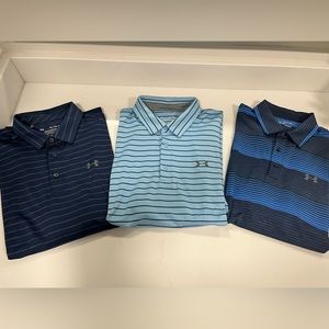 Lot of 3 UA Polo’s (xl)